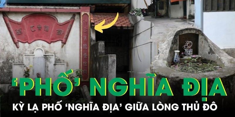 Cuộc sống của người dân phố nghĩa địa tại Hà Nội