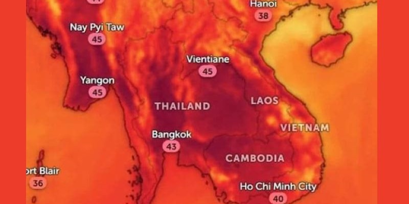 Không chỉ mình nước ta, toàn bộ Đông Nam Á đang hứng chịu nắng nóng chưa từng có