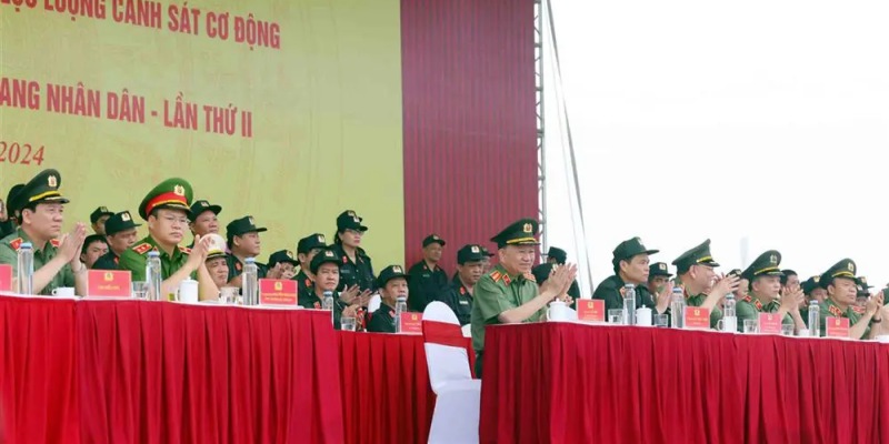 Thông tin lễ diễu binh kỷ niệm 50 năm ngày truyền thống lực lượng Cảnh sát cơ động